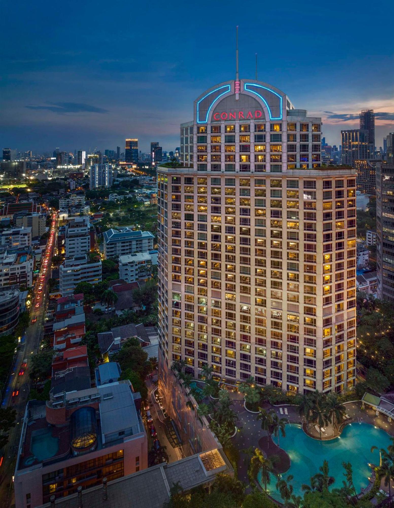 Conrad Bangkok Residences Exterior foto